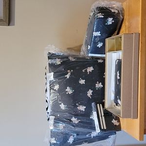 COACH Snowman Print 4 Piece Set  BRAND NEW